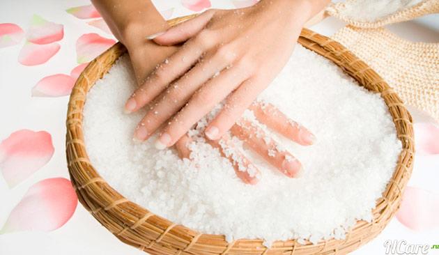 польза соли для кожи