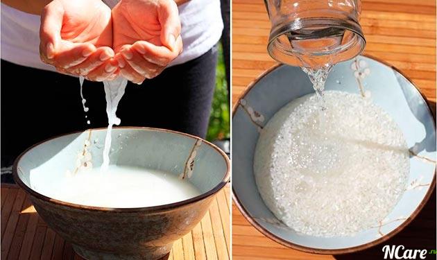 приготовление рисовой воды